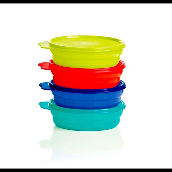 Tupperware Microwave Reheatable Cereal Bowls